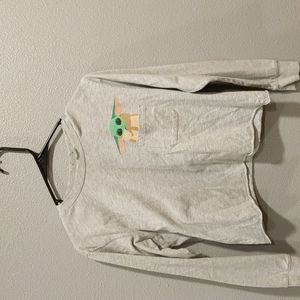 Star Wars Yoda Crop Top